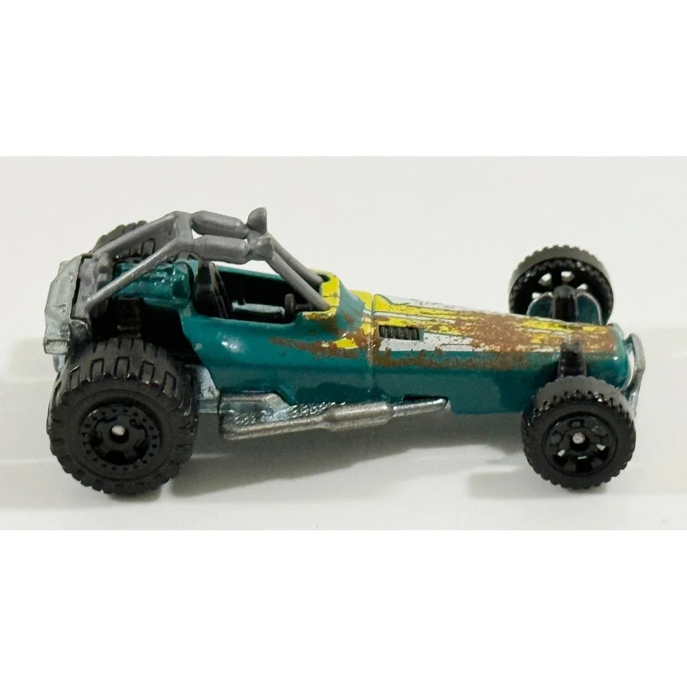 Matchbox Dune Buggy Kids 1:64 Teal Weathered Off-Road Diecast Car MB685 2006